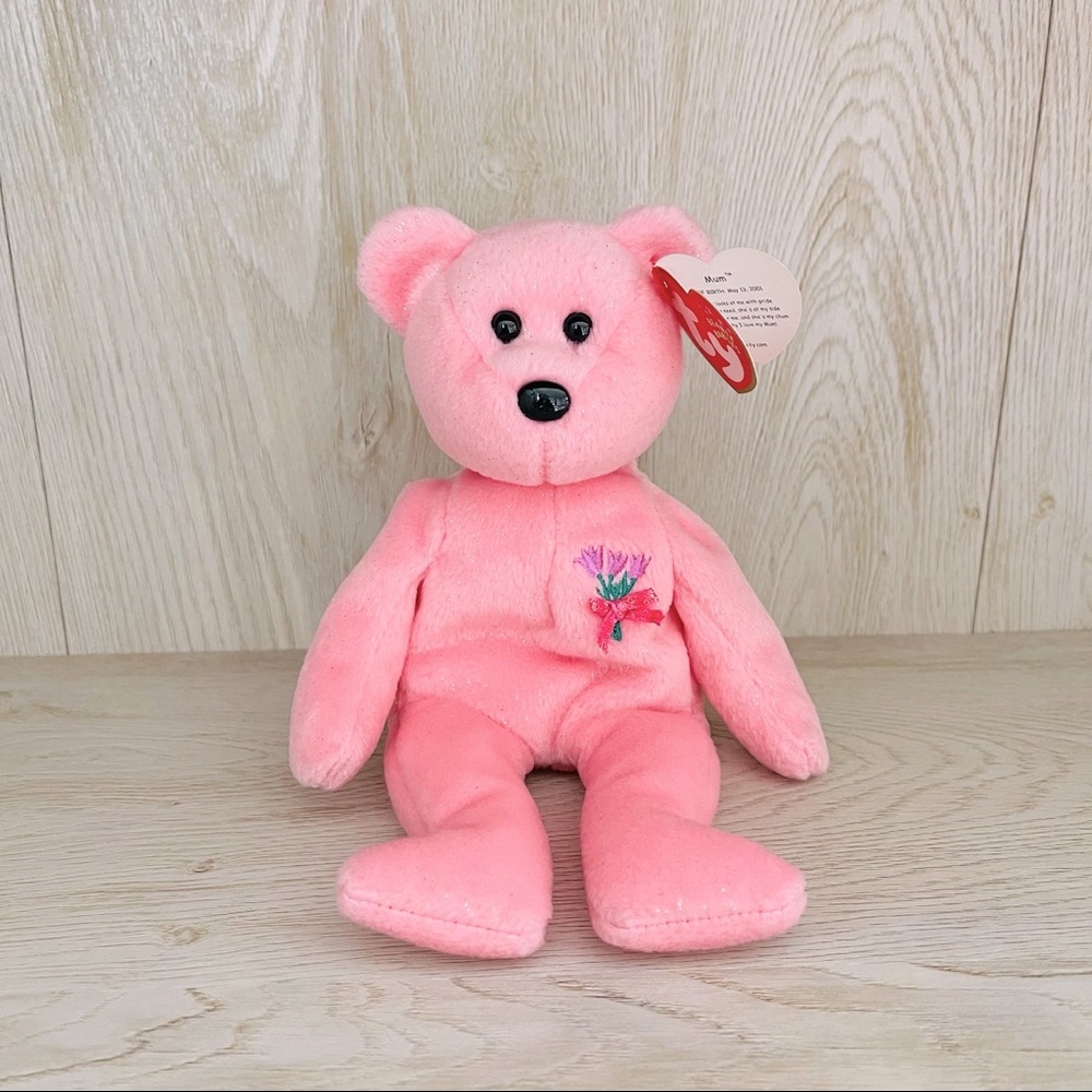 πΉ TY Beanie Babies "Mum" the Bear Motherβs Day